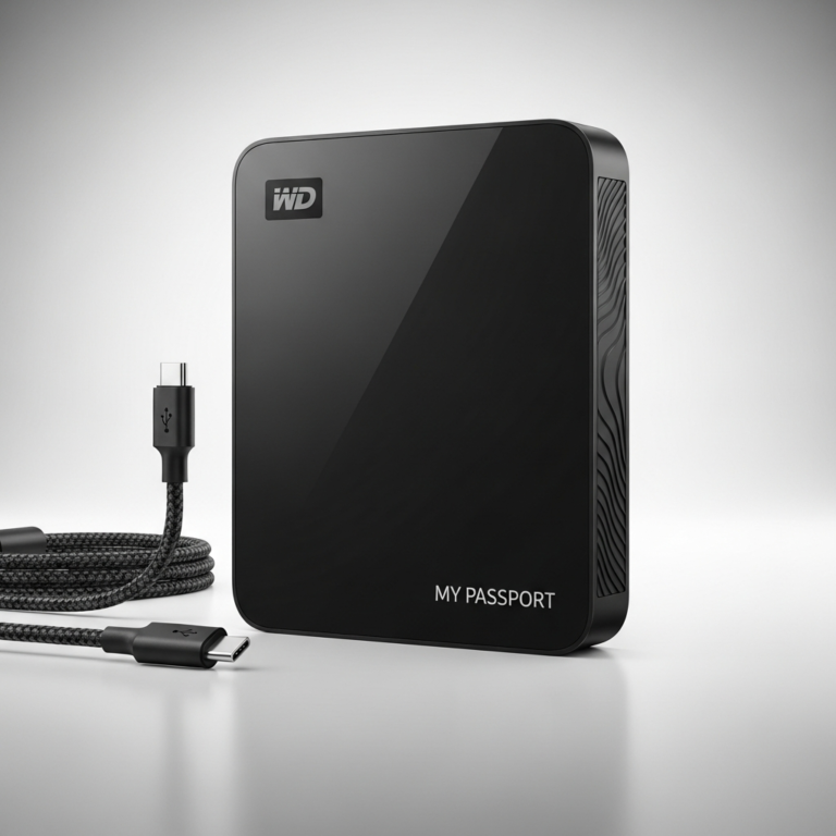 WD MY PASSPORT PORTABLE HDD/6TB